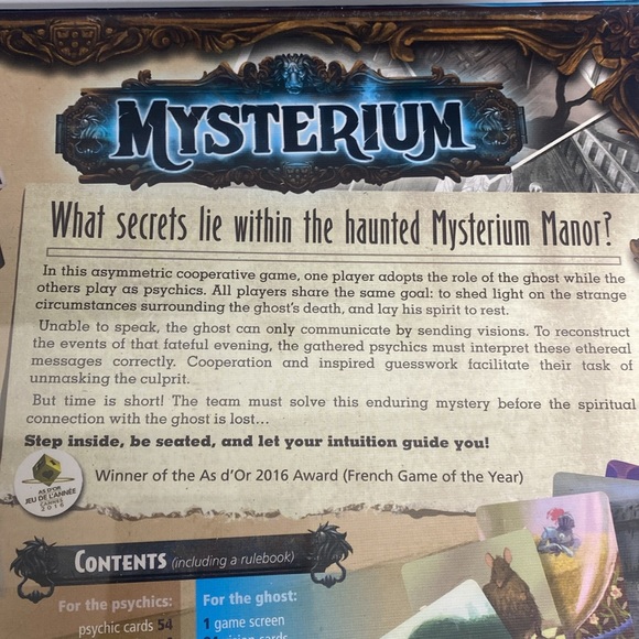 Mysterium Base Mystery Board Game - Picture 7 of 12